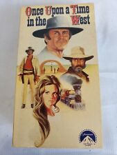 New ListingOnce Upon A Time In The West VHS Western 2 Tape Set Sergio Leone Paramount 1988
