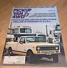 May 1976 PICKUP, VAN & 4WD Magazine  IH Diesel Scout / Ford E-150 / Chevy Big 10