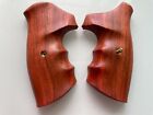 Cool Grips for RUGER SECURITY SIX/POLICE SERVICE SIX SQUARE BUTT Hard wood