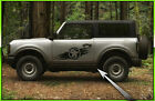New ListingArmy Star Door Mud Splash Stripes Decal Fits 2021 2022 and up Ford Bronco 2 Door