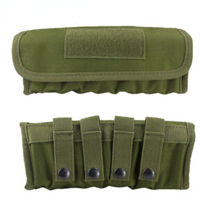 Tactical Shotgun 12/20G Ammo Shell Reload Holder Molle 18 Rounds Magazine Pouch