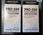 Lot of 2 Vitamin Bounty Pro-100 Probiotic with Immunity Support 60 Count Each