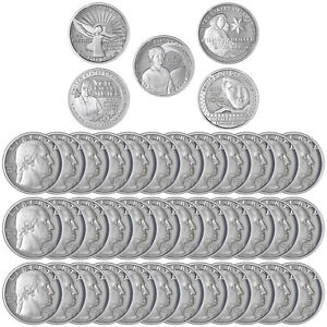 2022 S American Women Quarter 99.9% Silver Gem Deep Cameo Proof Roll 40 Coins