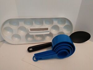 Kitchen Set Useful Items-Egg Tray-Measuring Cups-Spoon Spatula Non-Scratch