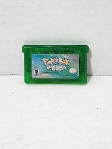 AUTHENTIC Pokemon Emerald Version Nintendo GameBoy Advance GBA DRY Battery Works