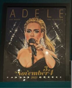 Weekends With Adele Las Vegas Residency Poster Final Weekend 2023 With Confetti