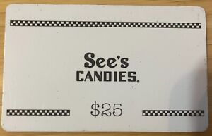 New ListingSee's Candies Gift Cards $300 value! (multiple cards)
