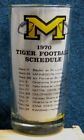 1970 Mizzou Tigers University of Missouri Football Schedule On Glass MFA