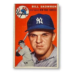 Bill Skowron 1954 Topps #239 New York Yankees First Base MLB Baseball VG/EX-EX