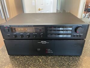 Vintage Rotel RTC 850 Pre Amp/Tuner & RB 870BX Power Amplifier - Phono MM/MC!!