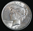 1923 Silver Peace Dollar Bright, Shiny AU++