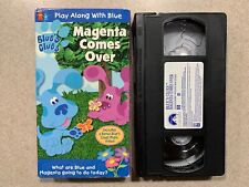 Blues Clues Magenta Comes Over (VHS, 2000) Nick Jr