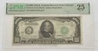 $1000 1934A Chicago Federal Reserve Bank Note Currency Bill PMG Graded VF25 1000
