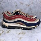 Nike Air Max 97 USA Mens Sz 11 Shoes White Red Blue Athletic Low Trainer Sneaker