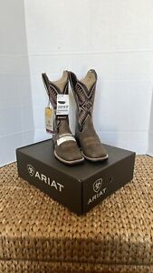 Ariat Women’s Odessa StretchFit Brown Western  Boots 10042386 Size 8 NEW