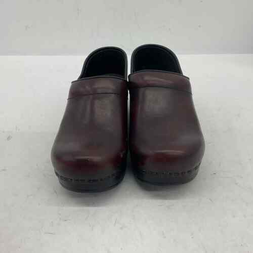 Dansko Red Leather Clog Comfort Shoes EU 36 U.S. 5.5