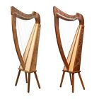 Irish Harp 22 String Boru & Trinity Harps, Celtic Irish Lever Harp, Folk Harp