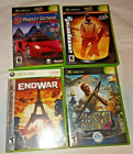 LOT OF 4 XBOX/360 GAMES USED-AMPED 2-PROJECT GOTHAM-ENDWAR-MEDAL OF HONOR