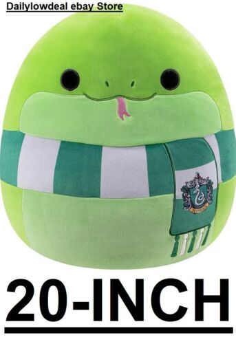 Squishmallows Original Harry Potter 20-Inch Slytherin Snake Plush NEW FAST SHIP!