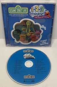 Sesame Street Live 1 2 3 Imagine With Elmo And Friends (CD, 2009, Musical) Cad