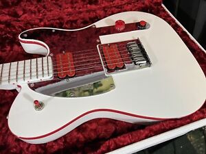 2023 Fender John 5 Ghost Telecaster- Arctic White w/ Case and Extras