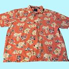 Tommy Bahama x Disney Parks Hawaiian Shirt Silk Blend Short Sleeves Men Size XL