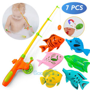Fishing Bath Toys For Kids Girls Boys Toddlers Bathing 1-8 Year Old Magnetic