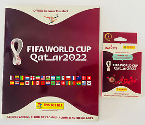 FIFA World Cup Qatar 2022 Sticker Album With Panini Sticker Packets