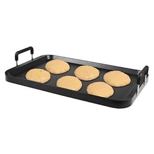 New ListingFlat Top Griddle for Stovetop,Camping Griddle/Cookware, Flat 17*10.5*1inches