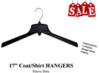 Black Coat/Shirt Hangers 17