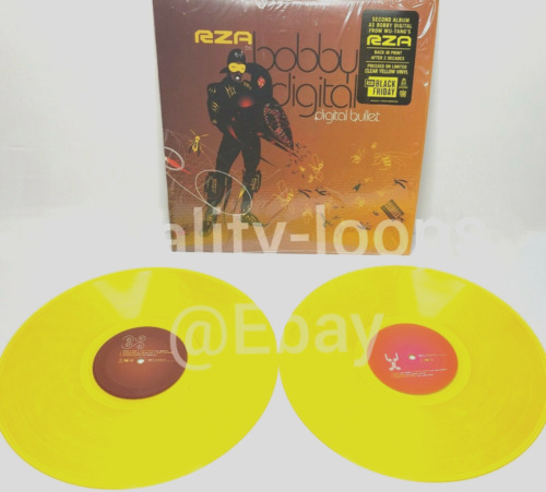 RZA Bobby Digital - DIGITAL BULLET - Color Vinyl 2xLP YELLOW RSD 2021 New/Sealed