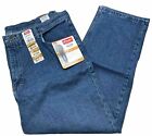 Men’s Wrangler Jeans Five Star Premium Relaxed Fit Size 44x30 Irregular NWT