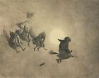 1870 The Witches' Ride by William Holbrook Beard art painting print