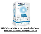 NEW Waterpik Nano Compact Design Water Flosser 3 Pressure Settings WP-310W