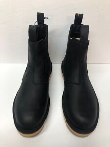 Sorel Women's Hi-Line Chelsea Boots - Black Elk - Size 9 NIB w/Tag