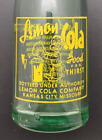 New ListingVintage Soda Pop Bottle Lemon Cola  ACL 7oz Lemon Cola Co. Kansas City MO