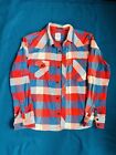 Topo Designs Heavyweight Flannel Made In USA Red, White, and Blue — Men’s XL
