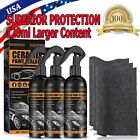 120ML 3 in 1 High Protection Quick Car Coat Ceramic Coating Spray Hydrophobic US