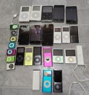 Apple iPod Parts OR Repair Untested Mixed Model Lot Of 28