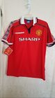 1998/1999 Authentic Umbro Manchester United Home Jersey Triple Champs Size XL