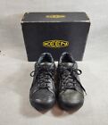 Keen Womens Briggs Shoes Size 9 Black Leather Hiking Sneakers XT 0605 Lace Up