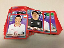 2022 Panini FIFA World Cup Qatar Red Parallel Stickers Pick