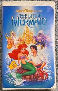 Disney's The Little Mermaid (Banned Cover) 1990 VHS Black Diamond Classic Photos