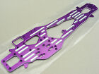 Vintage HPI SUPER NITRO RS4 3.15mm Lightweight Milled Purple Racing Chassis NEW!