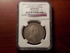 1834 Russia 1 Rouble silver coin NGC AU Alexander I Monument