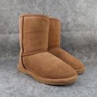 Tamarac Shoes Womens 7 Boots Winter Warm Leather Sheepskin Comfort Brown Casual