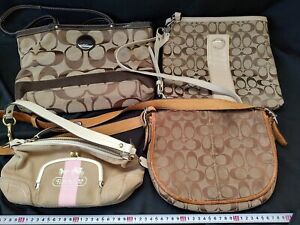 Pre-Owned wholesale Bulk sale lots of used Coach hand bags 4-PCS set-g0109-1