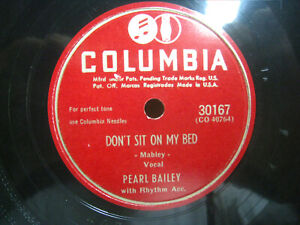 Pearl Bailey Ma! / Don't Sit on the Bed *Columbia 30167 10