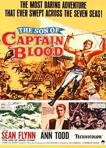 3269.The Son of Captain Blood Pirate movie film POSTER.Home Room Art decoration
