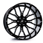 AXE AX6.0 Gloss Black Milled 24x12 -44 6x135 6x139.7 Wheel Single Rim